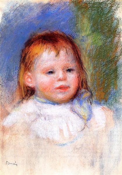 Portrait of Jean Renoir by Pierre-Auguste Renoir Impressionism Art dated 1895