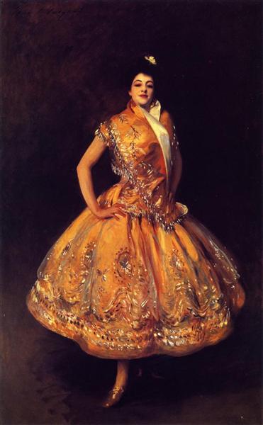 La Carmencita by John Singer Sargent Realism Art dated 1890