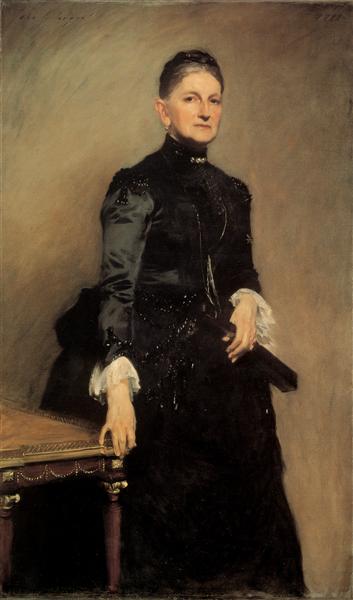 Mrs Adrian Iselin by John Singer Sargent Realism Art dated 1888