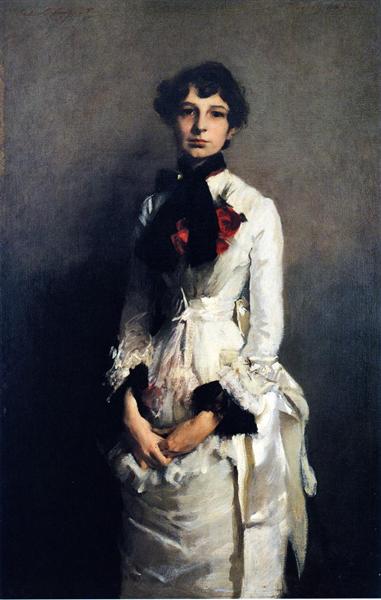 Isabel Valle by John Singer Sargent Realism Art dated 1882