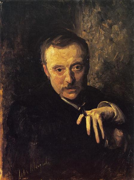 Antonio Mancini by John Singer Sargent Realism Art dated 1902