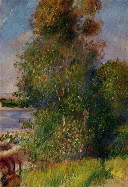 Landscape by Pierre-Auguste Renoir Impressionism Art