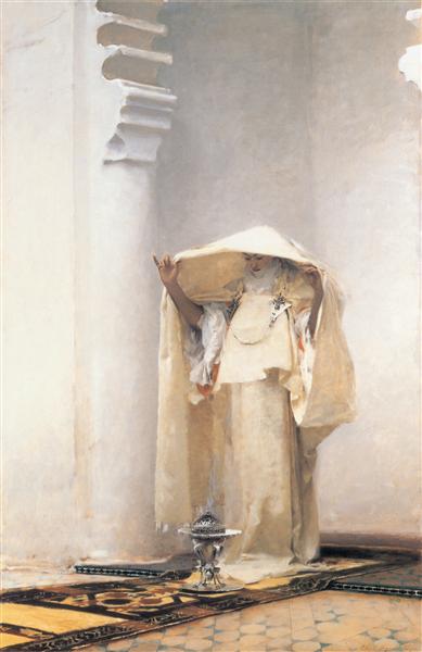 Fumee d&#39;Ambre Gris by John Singer Sargent Realism Art dated 1880