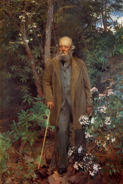 Frederick Law Olmsted by John Singer Sargent Realism Art dated 1895