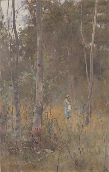 Lost by Frederick McCubbin dated 1886