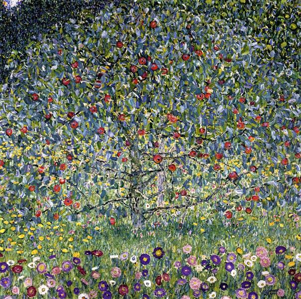 Apple Tree, I by Gustav Klimt Art Nouveau (Modern) Art dated 1912