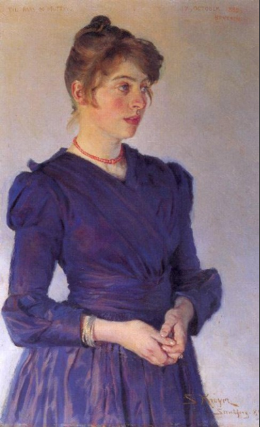 Marie Kr&#248;yer by Peder Severin Kroyer Realism Art