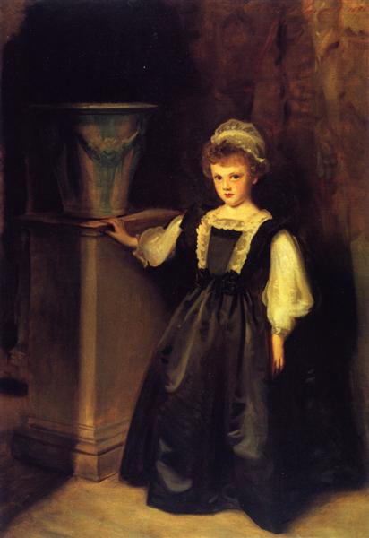 The Honorable Laura Lister by John Singer Sargent Realism Art dated 1896