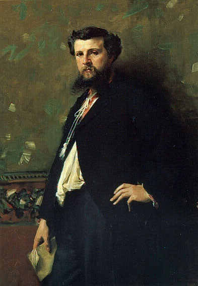 Edouard Pailleron by John Singer Sargent Realism Art dated 1879