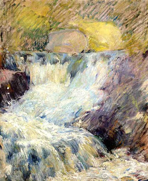 Horseneck Falls by John Henry Twachtman Impressionism Art