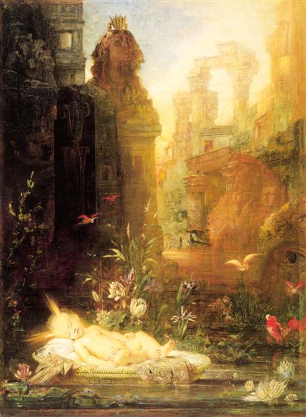 Young Moses by Gustave Moreau Symbolism Art