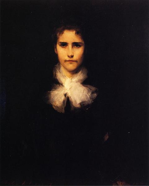 Mary Turner Austin by John Singer Sargent Realism Art dated 1880