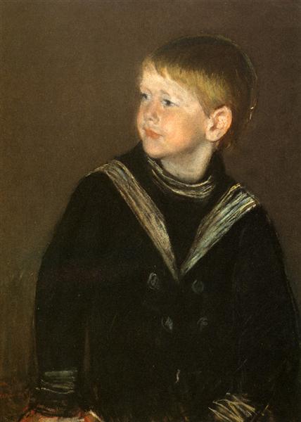 The Sailor Boy Gardener Cassatt by Mary Cassatt Realism Art dated 1892