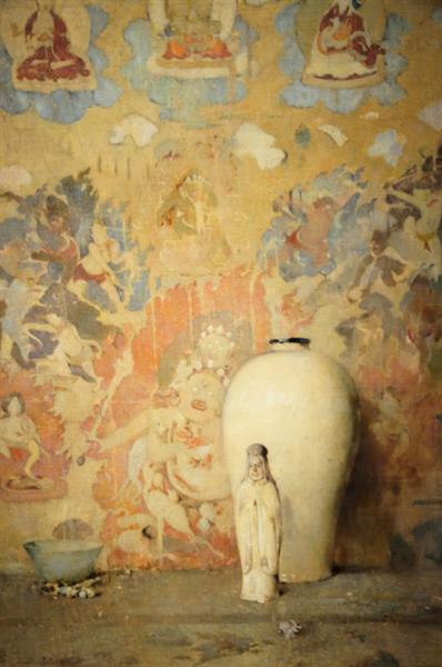 The Picture from Thibet by Emil Carlsen dated 1920