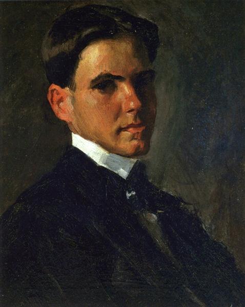 Portrait of Julian Oderdonk by William Merritt Chase Impressionism Art dated 1901