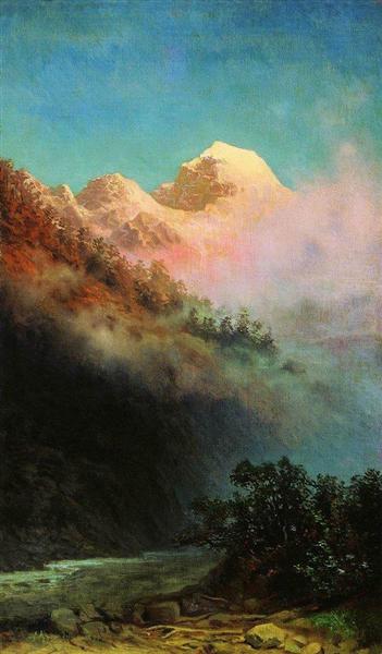 Sunrise by Arkhyp Kuindzhi Realism Art dated 1895