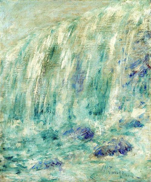 Niagara Falls by John Henry Twachtman Impressionism Art