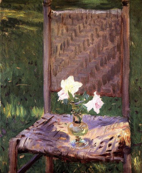 The Old Chair by John Singer Sargent Impressionism Art dated 1886