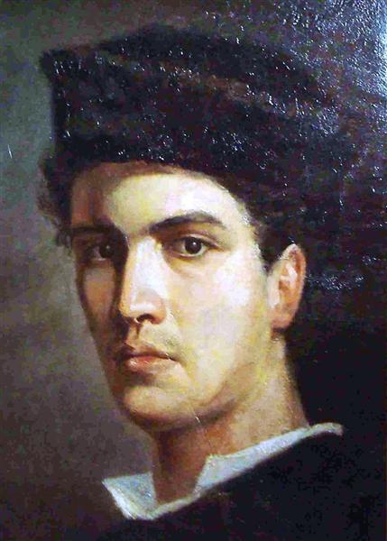 Self-Portrait by Ioannis Altamouras Realism Art