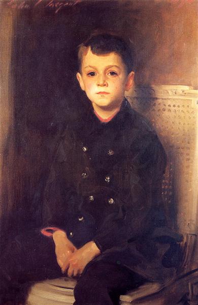 Portrait of Lancelot Allen by John Singer Sargent Realism Art dated 1894