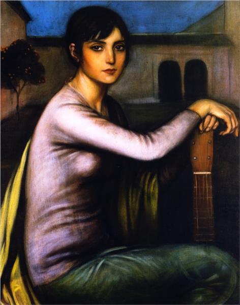 Tristeza Andaluza by Julio Romero de Torres Realism Art