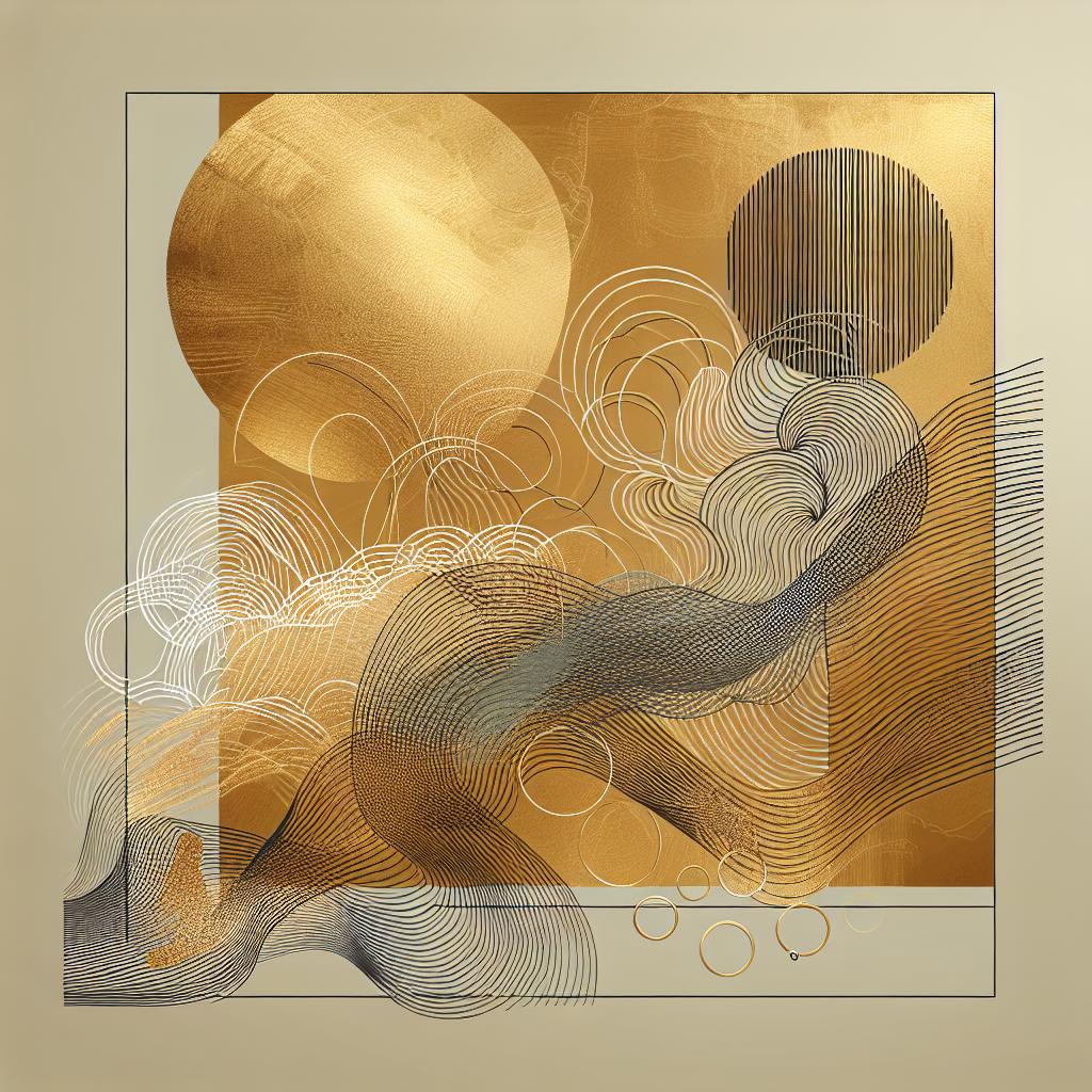 Aurum Suptika Serene Abstract Art