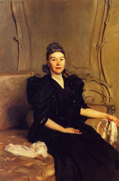 Mrs Robertson by John Singer Sargent Realism Art dated 1880