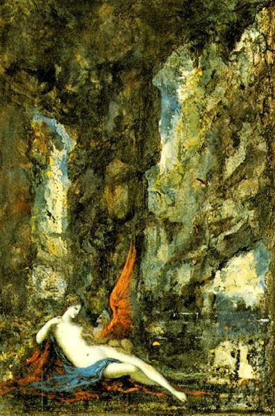 A esfinge vencedora by Gustave Moreau Symbolism Art