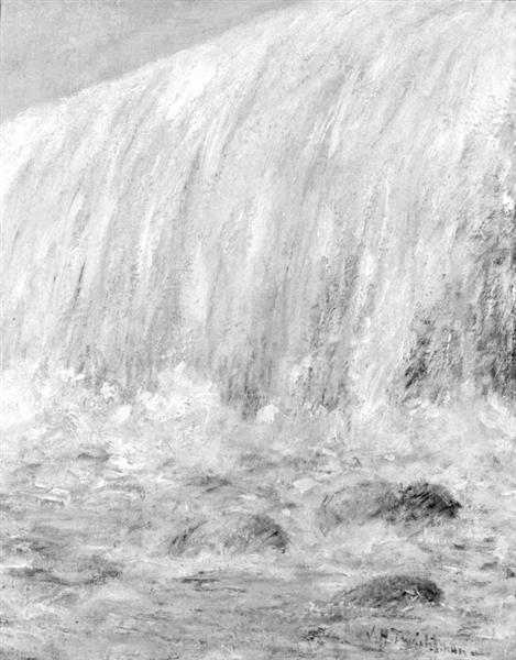 Niagara by John Henry Twachtman Impressionism Art dated 1894