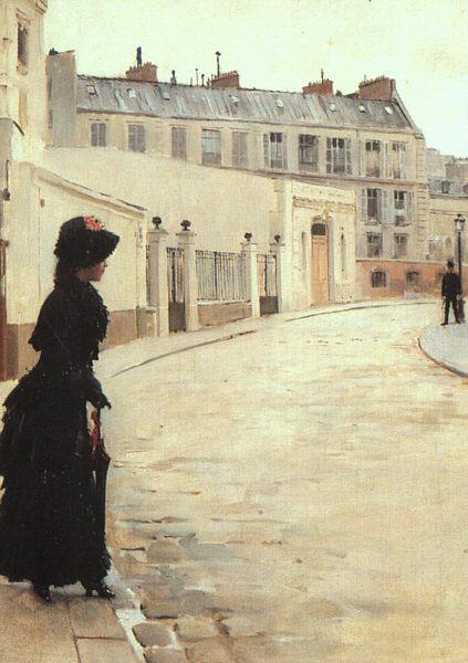 The Wait by Jean B&#233;raud Impressionism Art dated 1900