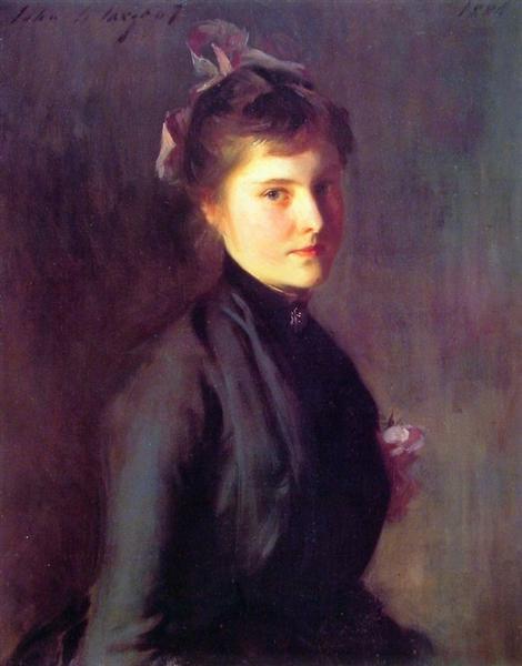 Violet by John Singer Sargent Realism Art dated 1886