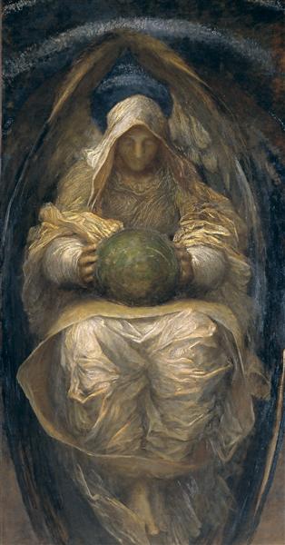 All Pervading by George Frederick Watts Symbolism Art dated 1887