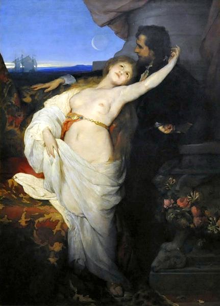 Tannh&#228;user by Gabriel von Max Romanticism Art dated 1878