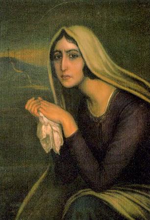 Dolorosa by Julio Romero de Torres Realism Art dated 1919