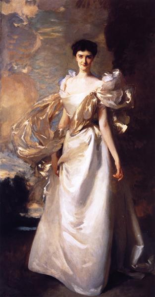 Margaret Hyde, 19th Countess of Suffolk by John Singer Sargent Realism Art dated 1898