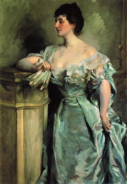 Lady Meysey Thompson by John Singer Sargent Realism Art dated 1901