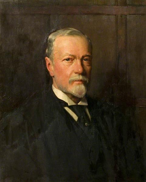 Alfred Shuttleworth by William Logsdail Realism Art dated 1904