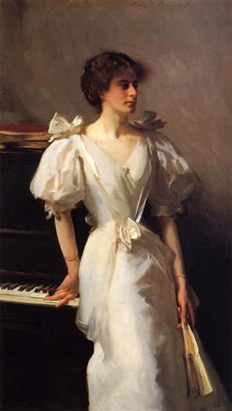 Catrherine Vlasto by John Singer Sargent Realism Art dated 1897