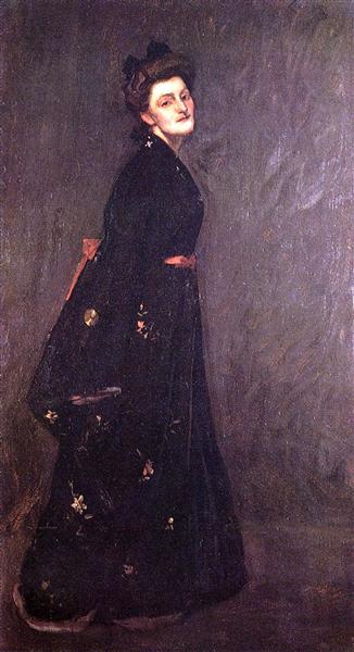 The Black Kimono by William Merritt Chase Japonism Art