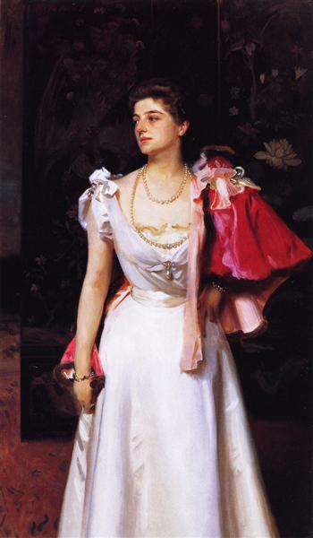 Princess Demidoff (Sophie Ilarinovna) by John Singer Sargent Realism Art dated 1896