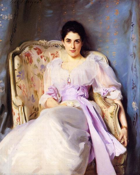 Lady Agnew of Lochnaw by John Singer Sargent Realism Art dated 1893