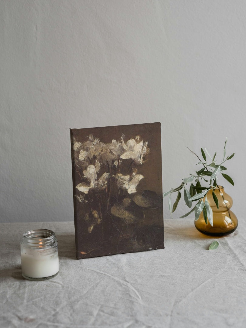 Flowers, Cyclamens by Henri Fantin-Latour Realism Art dated 1860