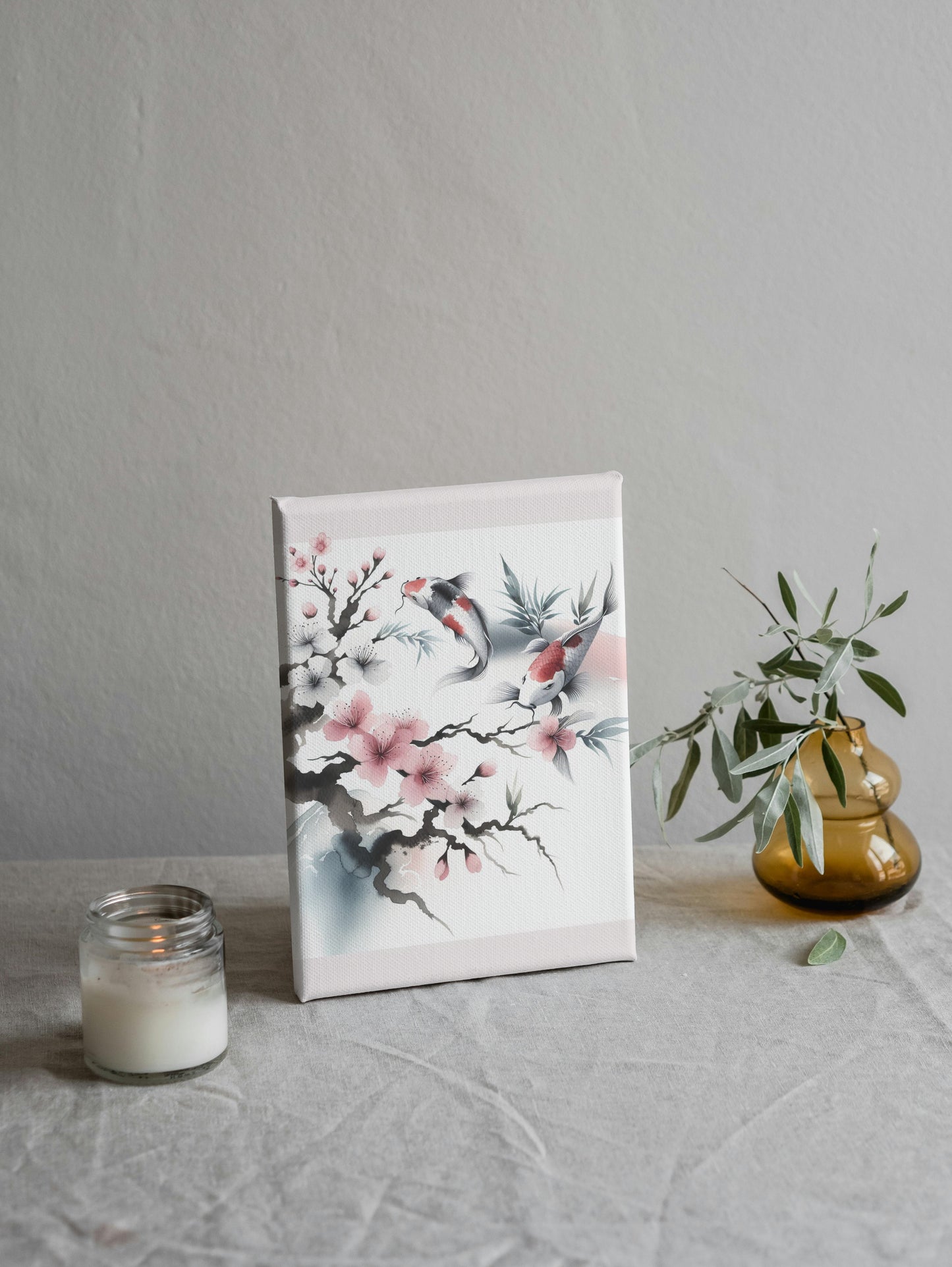 Elysian Ananda Sakura: Japanese Watercolor Serenity