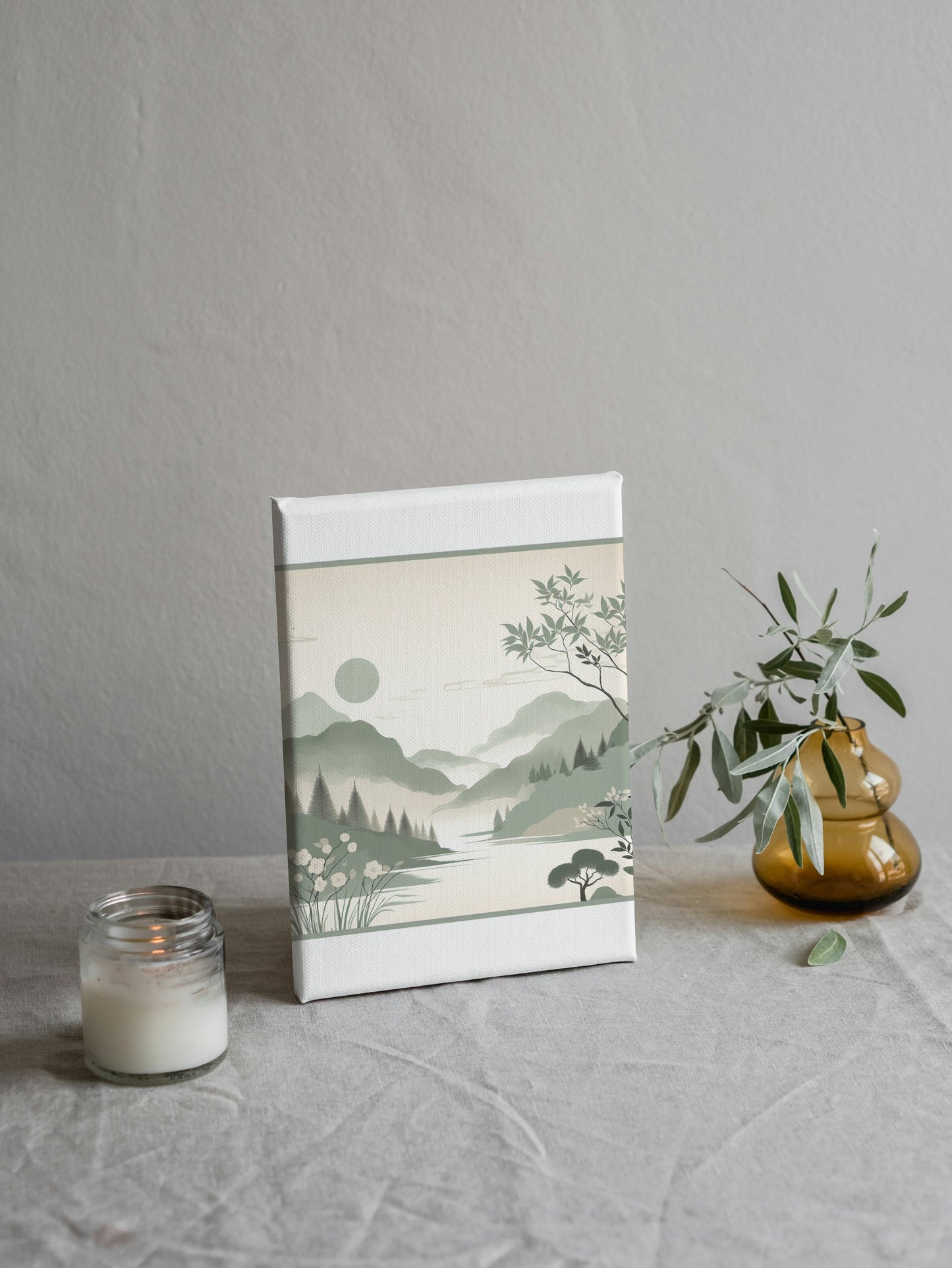 Seraphicus Natura: Elegant & Tranquil Japanese Watercolor Art