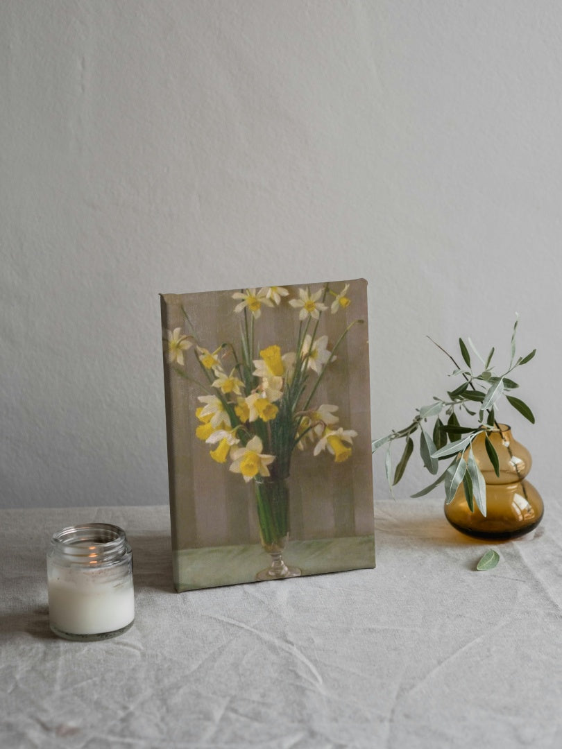 Daffodils by William Logsdail Realism Art dated 1935