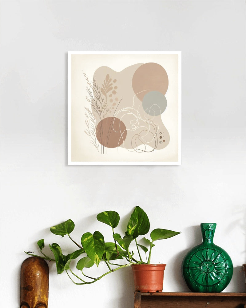 Boho Serenity 3: Modern Minimalist Wall Art