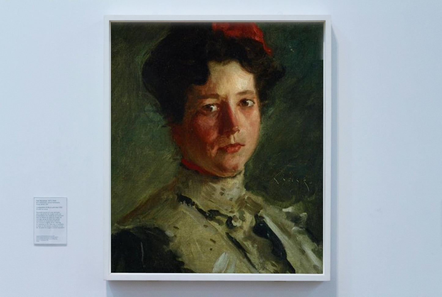 Portrait of Martha Walter by William Merritt Chase Impressionism Art dated 1908