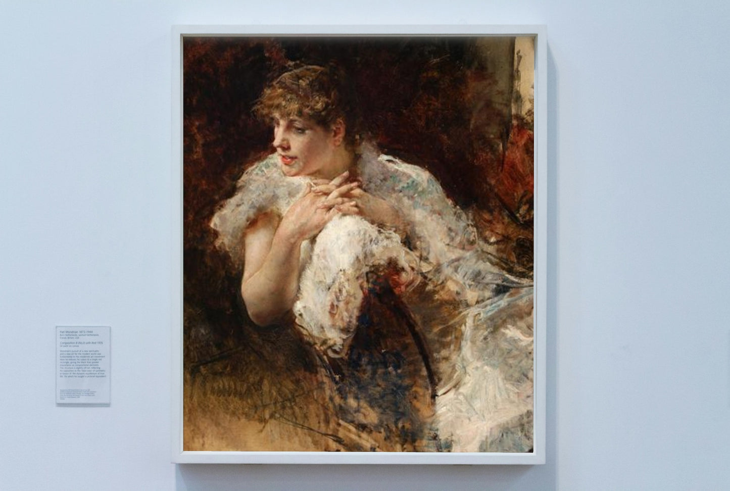 Neapolitan lady by Giuseppe De Nittis Impressionism Art dated 1879