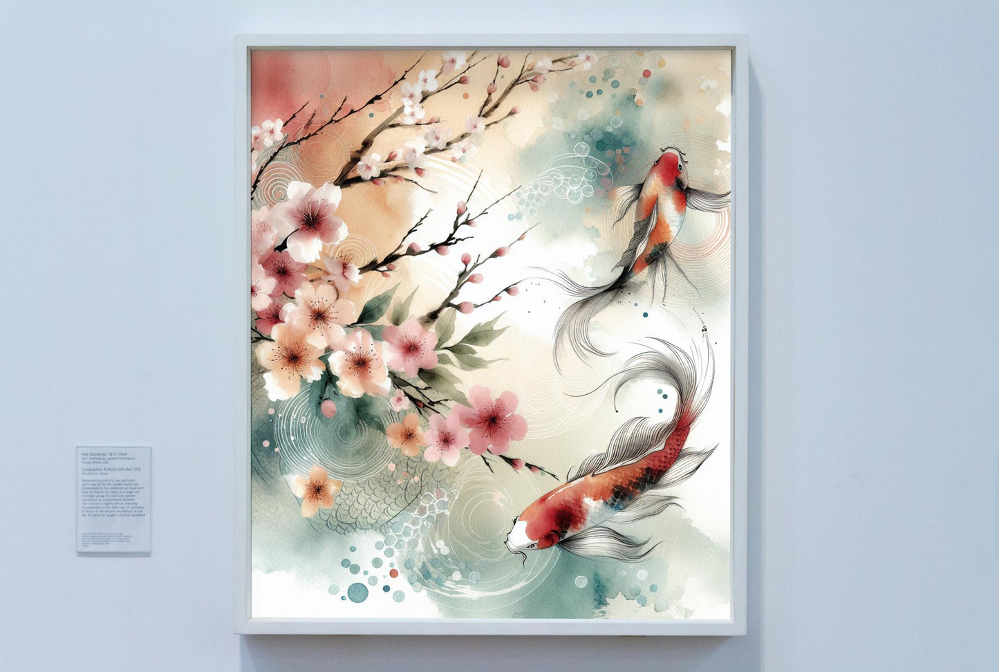 Elysian Akarsha Japanese Watercolor Tapestry