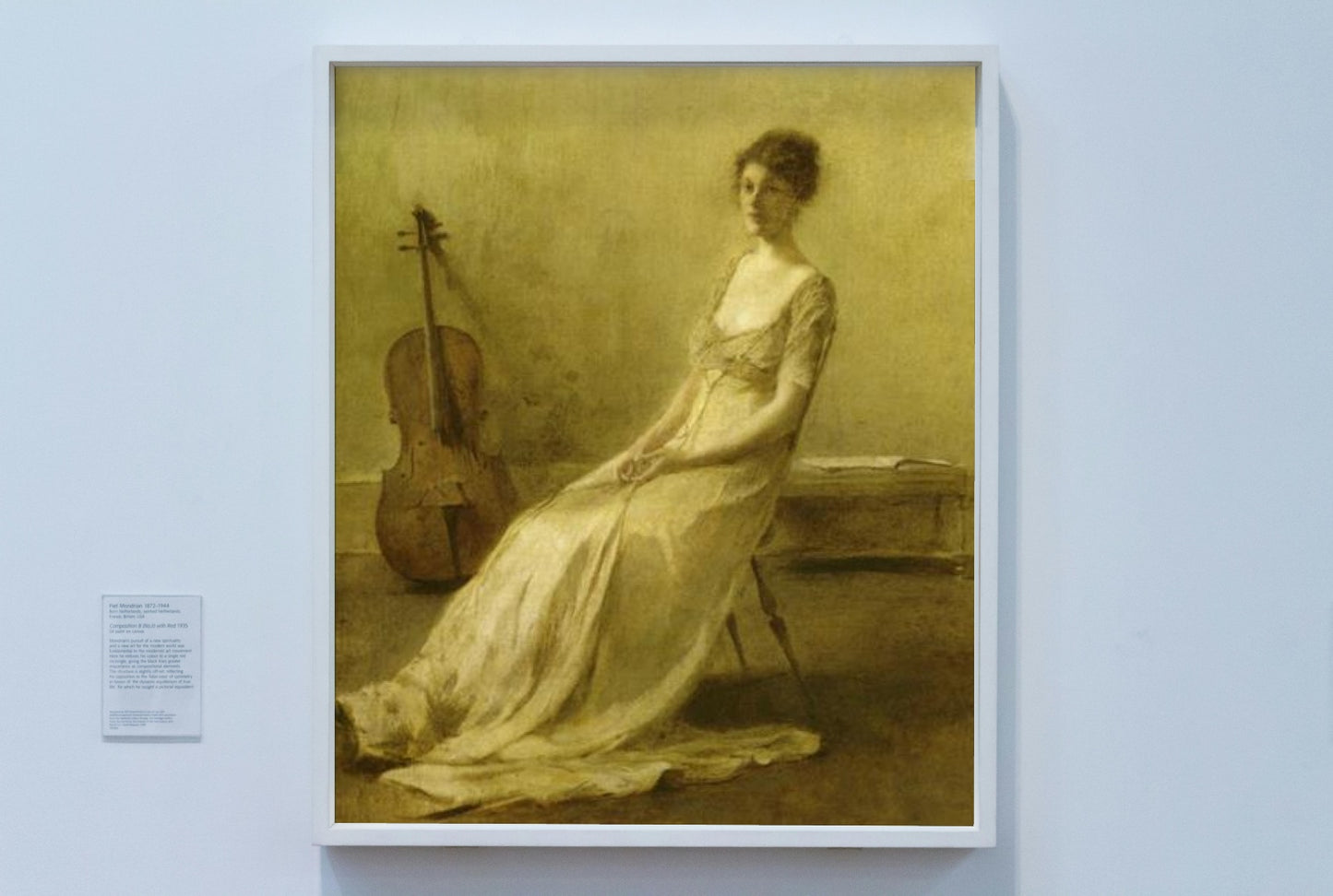 The Musician by Thomas Dewing Tonalism Art